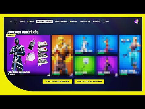 AUCUNE Danse ! 🤯 - Boutique Fortnite du 5 Novembre 2023