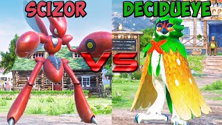 Pokken tournament DX - Scizor vs Decidueye