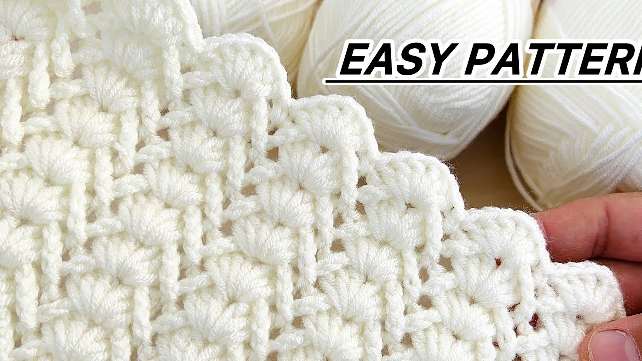 Beginner Friendly Crochet Design - YouTube