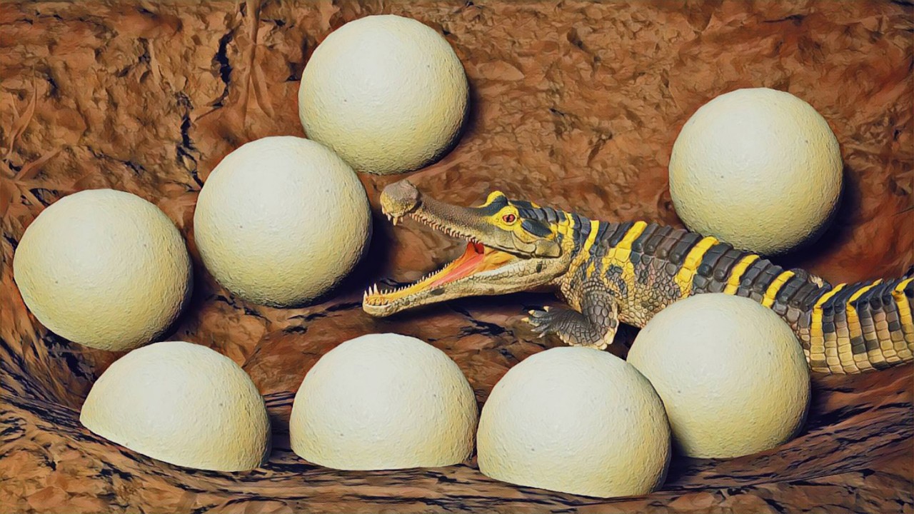 I Made a Sarcosuchus Family