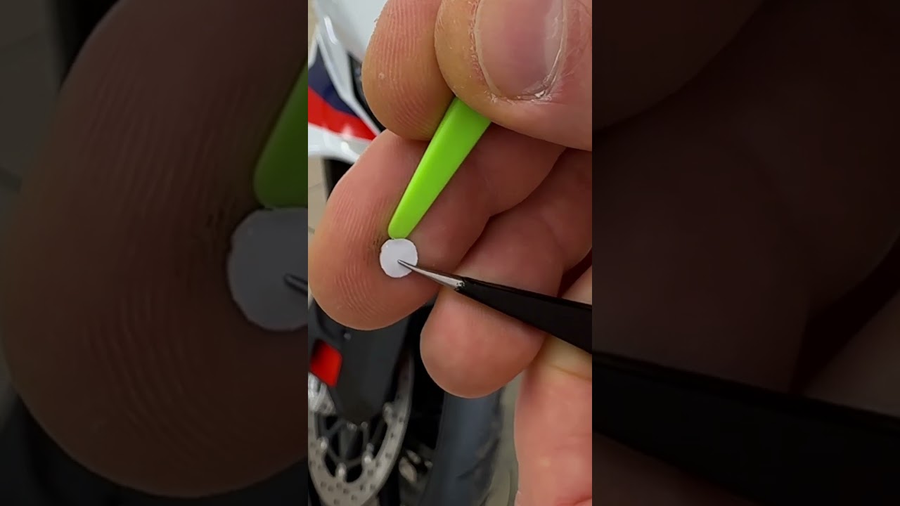 BMW S1000 RR Cheap Paint Chip Repair 🏍️🛠️✨