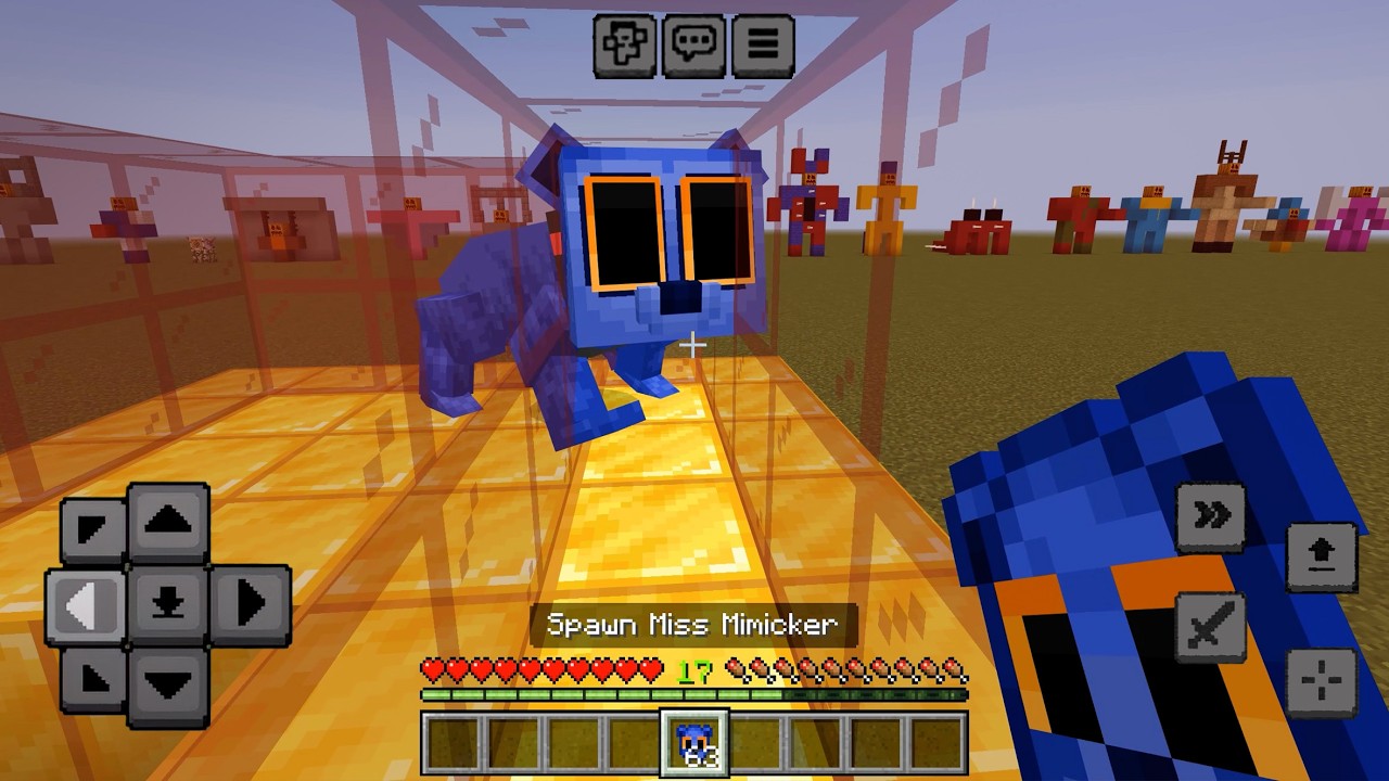 Miss Mimicker Chase - Garten of Banban: Anti Devil Mod In Minecraft PE