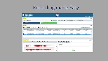Recording made Easy with Red Box