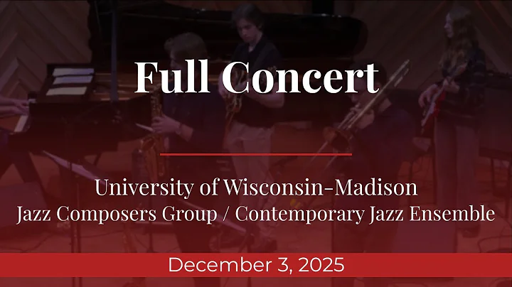 UW-Madison Jazz Concert - December 2025
