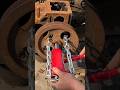 Hydraulic-Bottle jack being used to remove a rusty pulley from a machine component #shortsfeed