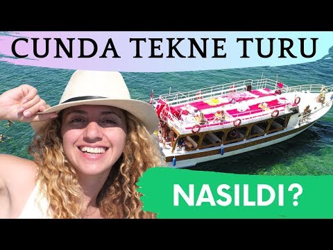 Ayvalık CUNDA TEKNE TURU Nasıl Yapılır? | Cunda Adasını Tekneyle Gezdim!