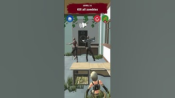 Brain Test Tricky Zombie Rush Hour Level 11 Android Gameplay