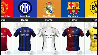 LEAKED JERSEY EUROPEAN CLUBS 2024-2025 || Bocoran Jersey Klub Sepakbola Eropa 2024/25