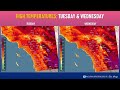 Monsoonal Storms and Summer-Like Temps | NWS San Diego Weekly Weather Briefing - August 8, 2022