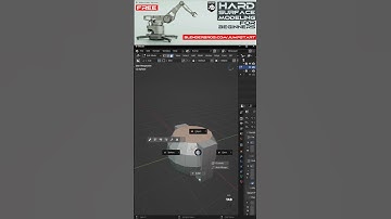 Blender Subd + Hard Surface Modeling #shorts