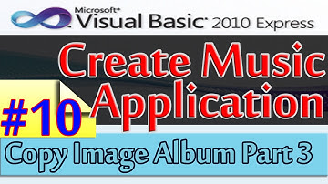 Create Music Application, 10, Copy Album Image Part 3, Database and Visual Basic 2010