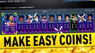 THE BEST PLAYERS TO SNIPE ON FIFA 22 MAKE 50K COINS AN HOUR FIFA 22 TRADING TIPS