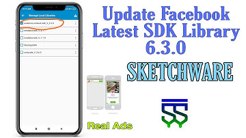 Update Facebook Audience Network 6.3.0 latest SDK Library Sketchware | Sketchware Facebook Real Ads