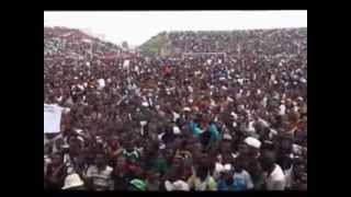 WERRASON JOUE A LA COLLATION DES GRADES DE L.ISC 2012 AU STADE TATA RAPHAEL PAR ADT YANKI MPUY