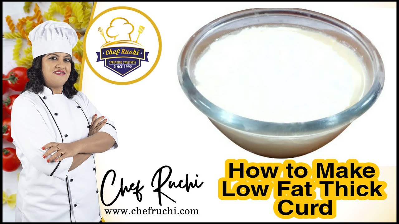 HOW TO MAKE LOW FAT CURD AT HOME #homemadecurd #hiprotien #lowfat # ...