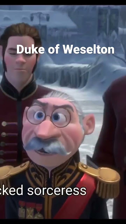 Duke of Weselton frozen