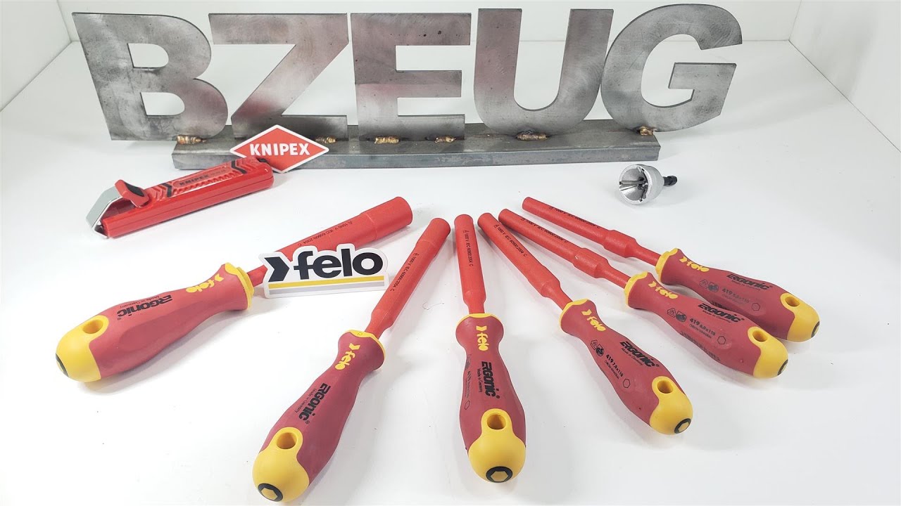 German Tool Haul FELO, KNIPEX, YouTube