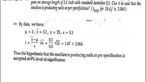 18MAT41 : Module 5 Sampling theory Class 5