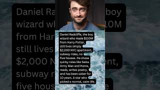 DANIEL RADCLIFFE EARNED $110 MILLION AND LIVES IN $2000 APARTMENT 🏠⚡️