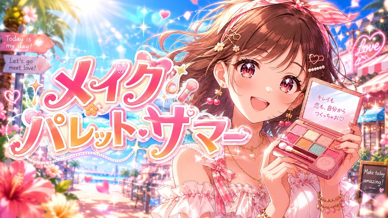 SONIA SUMMER PALETTES　ソニア サマーパレット　レア　希少 メイクパレット・サマー / Make Palette Summer【夏の恋うた】 - YouTube