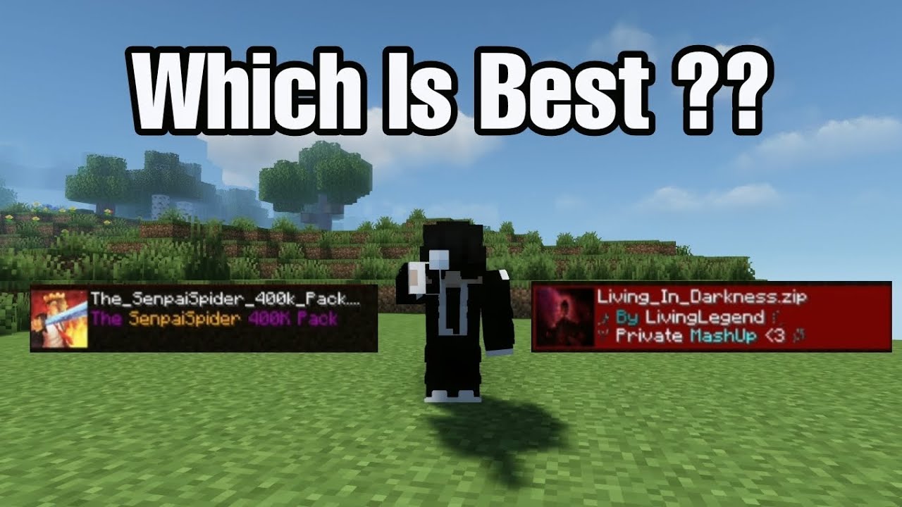 Texture Pack Comparison Between 