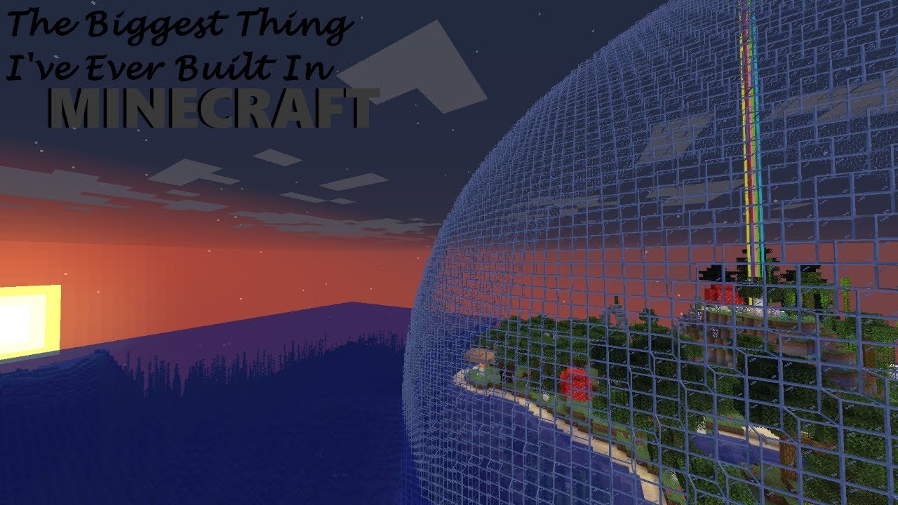 The Biggest Thing I've Ever Built In Minecraft (Feat. Jacky) - YouTube
