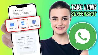 How to Take Long Screenshot Whatsapp in iPhone (2026)