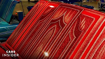 How Low-Rider Graphics Are Painted On Cars | Insider Cars