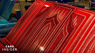 How LowRider Graphics Are Painted On Cars | Insider Cars