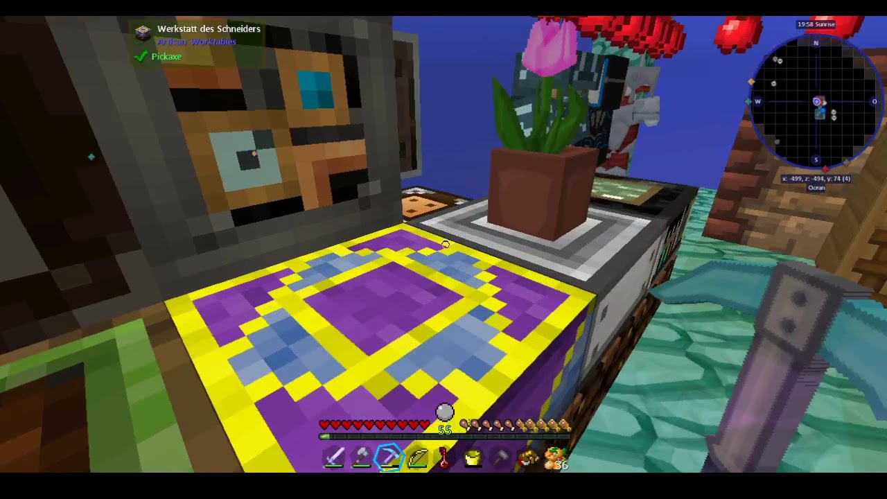 Minecraft Sea! Wir spielen das Minecraft Modpack Rustic Waters! Loot ...