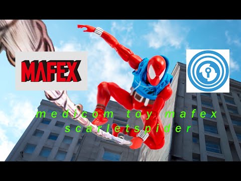 MEDICOM TOY mafex #scarletspider #猩红蜘蛛 #玩具開箱 #廣東話