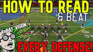 MAKE PASSING EASY! How to 📚READ & BEAT🥊 EVERY DEFENSE in Madden NFL 24! Offense Tips & Tricks screenshot 3