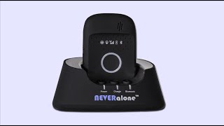 NEVERalone - a personal emergency location device for Lone Workers, Aged Care or Domestic Violence