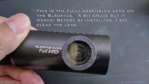 DIY Polarizing Filter for Blackvue Dashcam