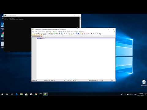 Running Python in script mode on Windows