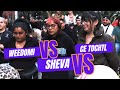 ⭐️Weeddomi VS Sheva VS Ce Tochtl⭐️ | Octavos | Batallas de Freestyle Rap Femenil🔥 | RAP MUJERES
