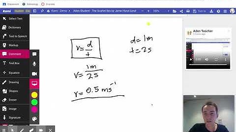 Demo: How to use Kami for Remote Learning environments