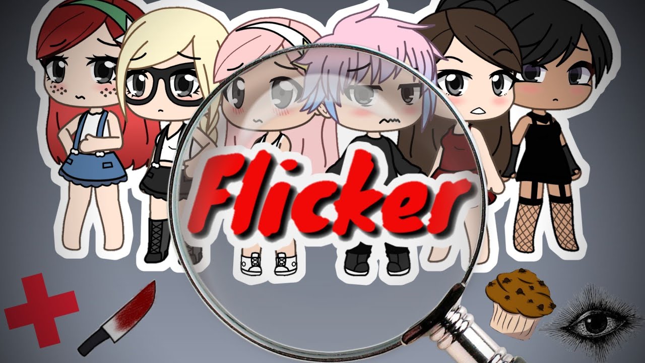 Flicker characters in Gacha Neon (aka Gacha Club mod)