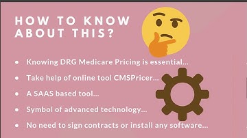 Know about DRG Medicare Pricing| DRG Medicare Pricing a Better Determinant|