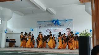 Inauguration of the new academic year...Performance by senior #DBSK