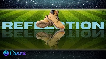 Reflections Design on Canva,  Canva tutorial,