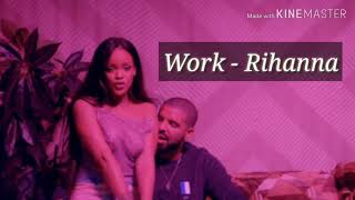 Rihanna - work chords