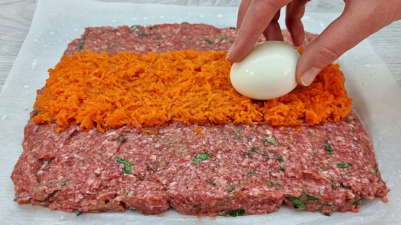 Unglaublich einfach, schnell und lecker! Ein Rezept für Hackfleisch und Eier, das jeder lieben wird!