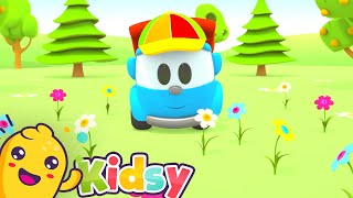 Sing and Learn the Months of the Year with Leo the Truck | KIDSY Singing Songs for Kids