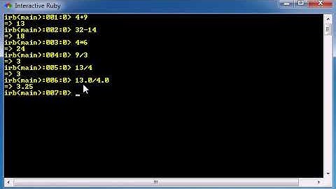 Ruby Programming Tutorial 3 Math and Variables