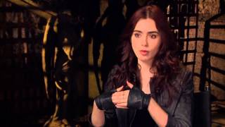 Lily Collins on The Mortal Instruments City of Bones