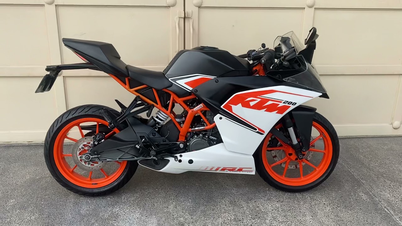 JAY SACRA MOTORCYCLES KTM RC200 2017