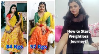 How to Start WEIGHTLOSS Journey ? Daily Habits to Lose Weight | PreetiPranav