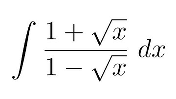 Integral of (1+sqrt(x))/(1-sqrt(x)) (substitution + substitution)