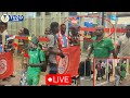LIVE Matukio Yakushangaza SIMBA YANGA Walivyokutana AIRPORT Mashabiki Wazomea